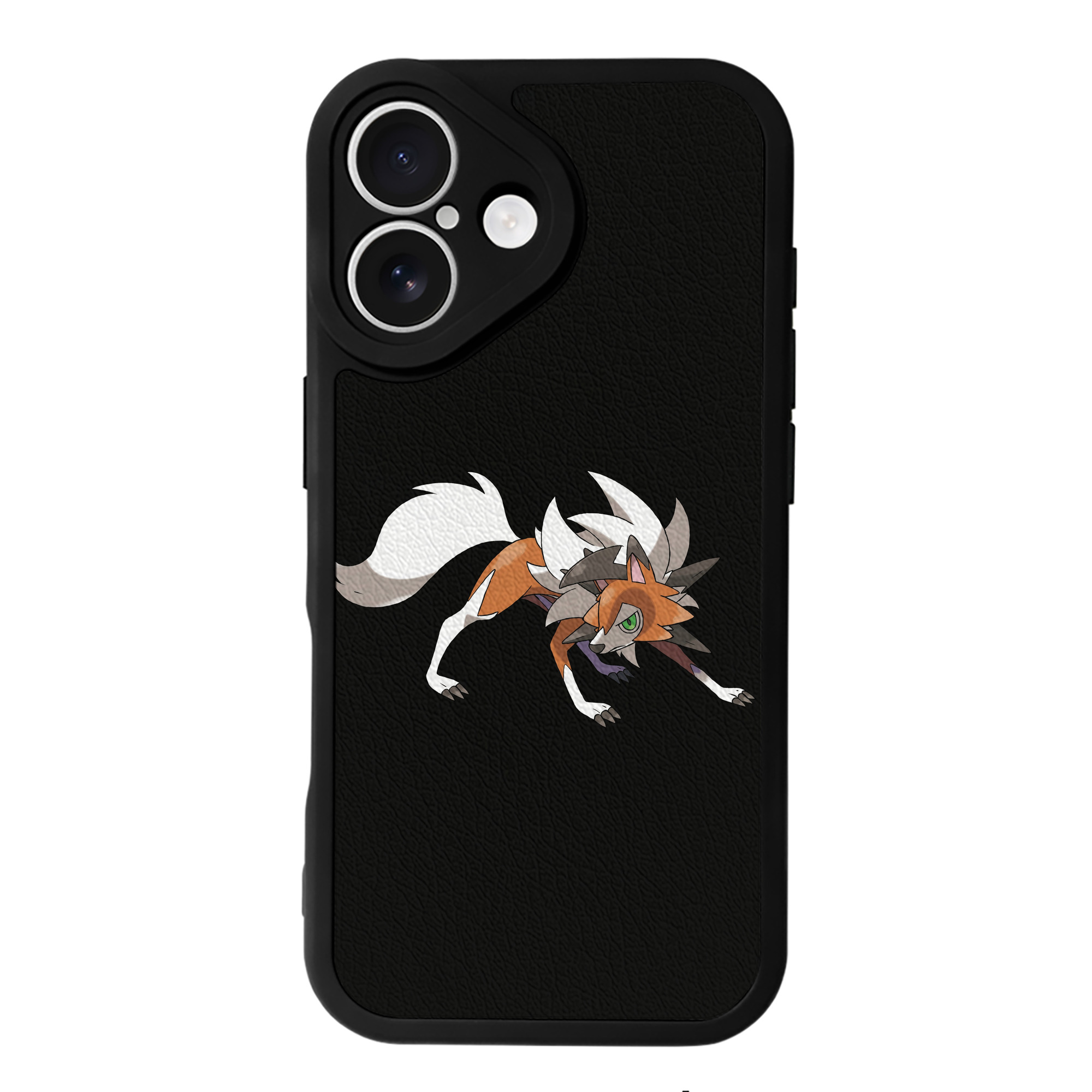 （画像用） ポケットモンスター Pokémon 【iPhone 16シリーズ対応】シリコンスマホケース（レザー調） 材質：シリコン